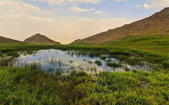 عکس کوه الوند همدان