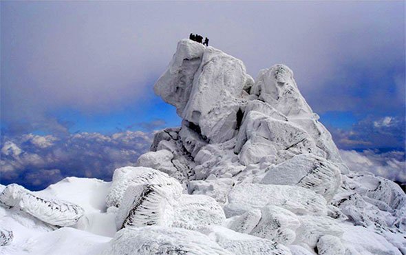  عکس کوه الوند همدان