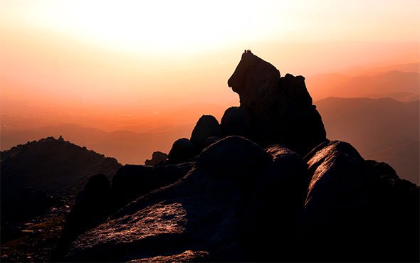  عکس کوه الوند همدان