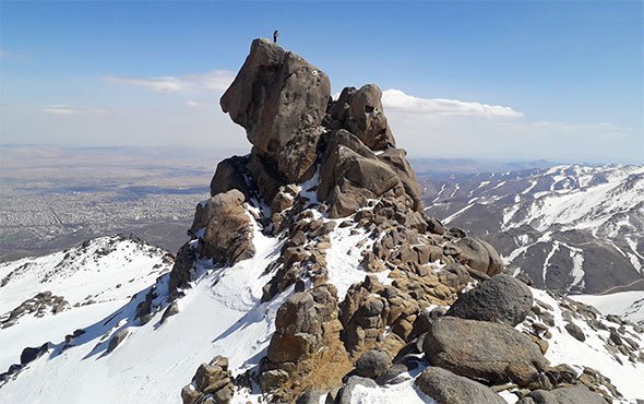  عکس کوه الوند همدان