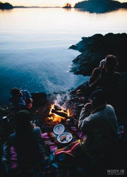  عکس کوهنوردی عاشقانه