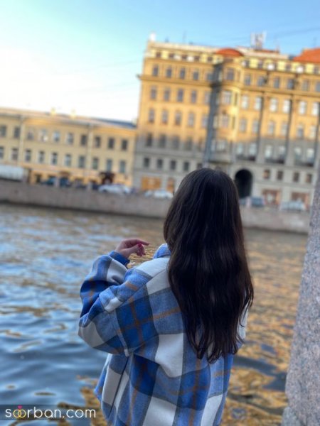 عکس دختر کنار دریا برای پروفایل