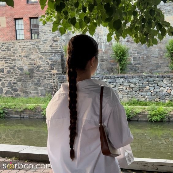  عکس دختر از پشت سر کنار دریا