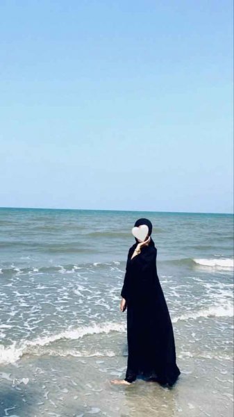  عکس دختر از پشت سر با حجاب