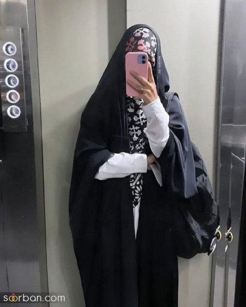  عکس دختر چادری از پشت سر