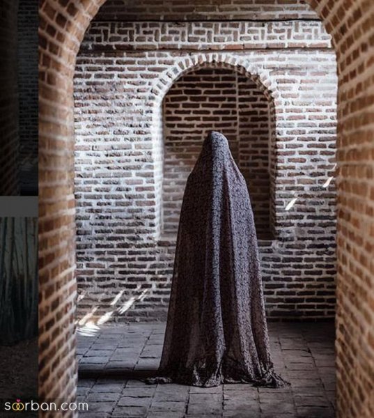  عکس دختر چادری از پشت سر