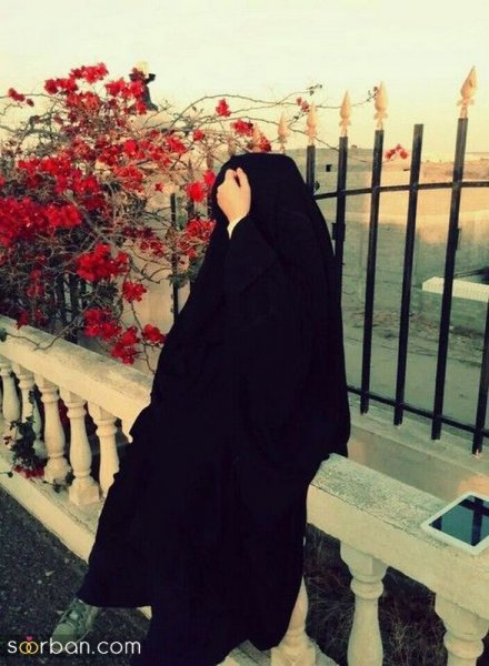  عکس دختر چادری از پشت سر