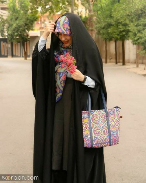  عکس دختر چادری از پشت سر