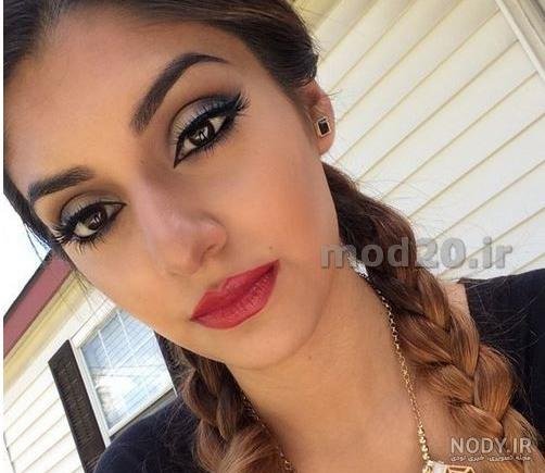  عکس دختر مو مشکی و چشم مشکی