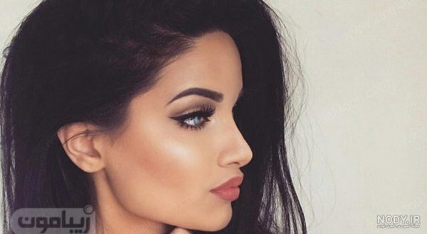  عکس دختر مو مشکی و چشم مشکی