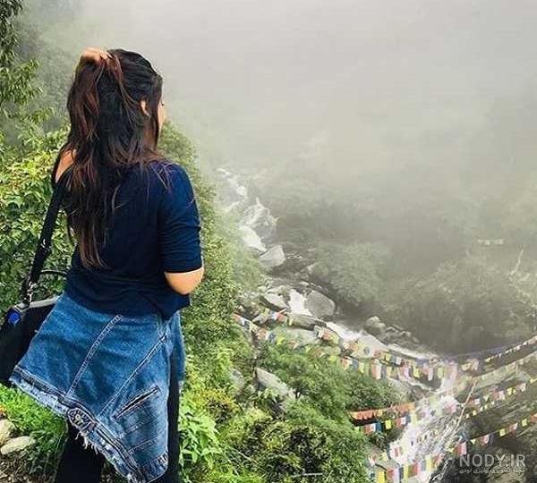 عکس دختر مو کوتاه مشکی برای پروفایل