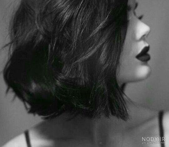  عکس دختر مو کوتاه مشکی برای پروفایل