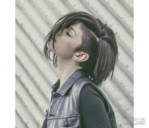  عکس دختر مو کوتاه مشکی برای پروفایل