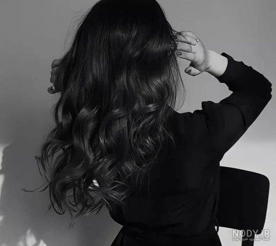  عکس دختر سیاه سفید بدون چهره