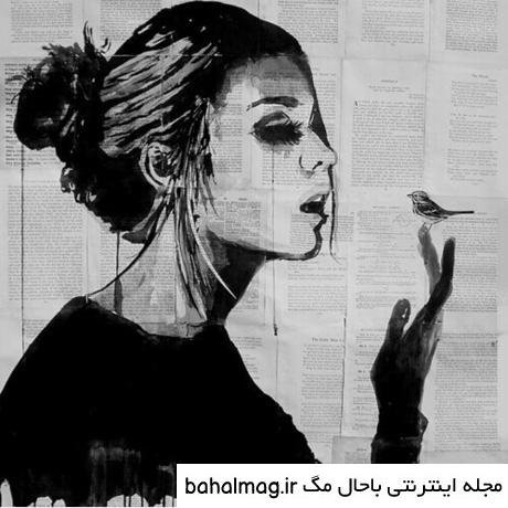  عکس سیاه سفید شیک دخترانه