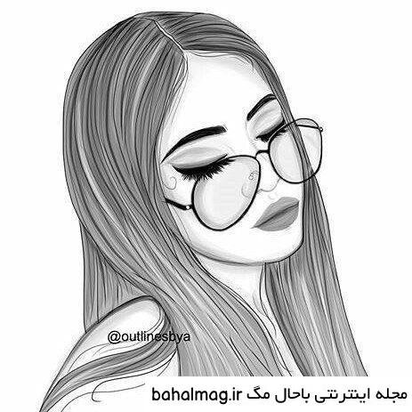  عکس سیاه سفید شیک دخترانه