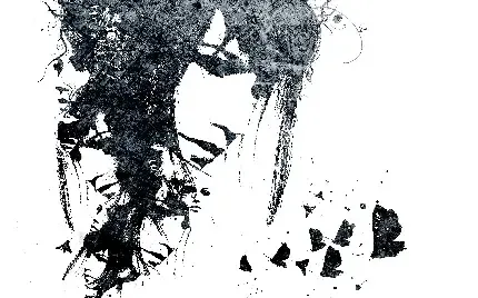  عکس سیاه سفید دخترونه غمگین