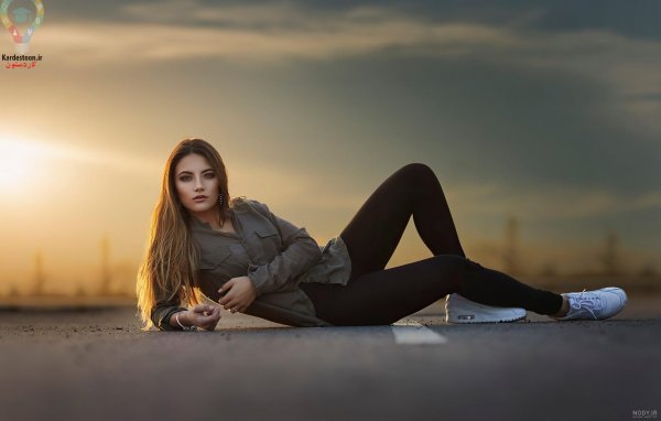  عکس دختر در جنگل برای پروفایل