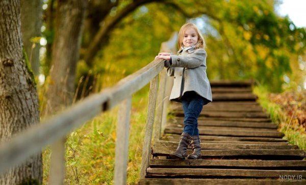  عکس دختر در جنگل برای پروفایل