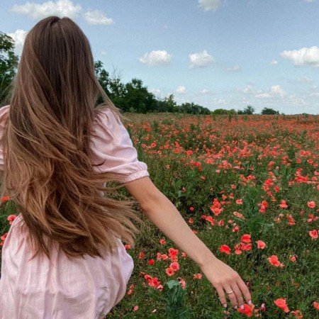  عکس دختر در طبیعت برای پروفایل