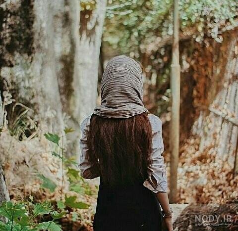  عکس دختر در طبیعت بهاری