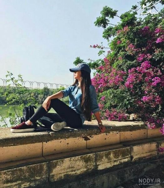  عکس دختر در طبیعت بهاری