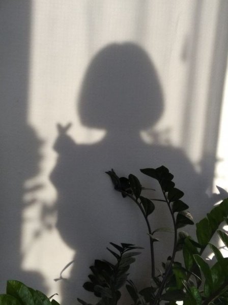  50 عکس سایه دختر در تاریکی