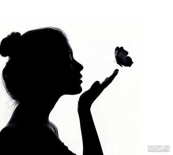  عکس سایه دختر روی زمین