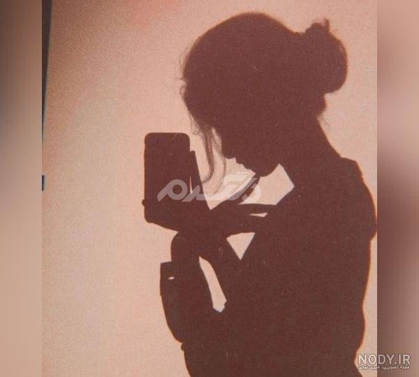  عکس سایه دختر روی زمین