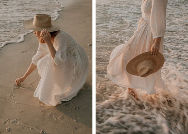  عکس دختر کنار دریا شمال