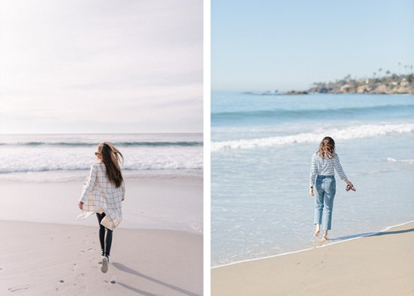  عکس دختر کنار دریا شمال