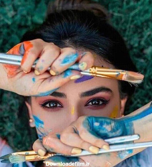  عکس چشم واقعی دختر ابی