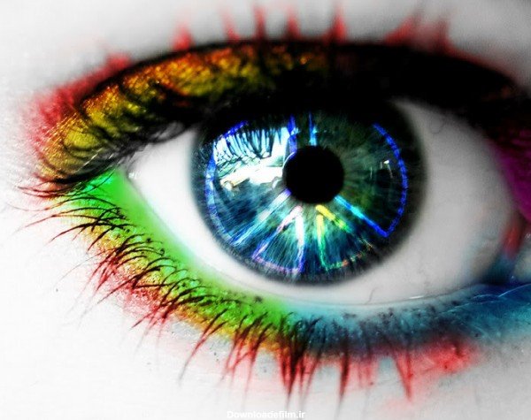  عکس چشم واقعی دختر ابی