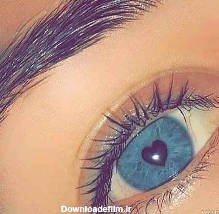  عکس چشم واقعی دختر ابی