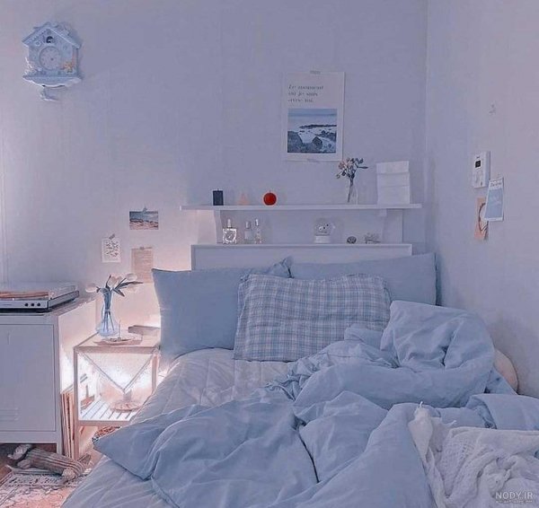  عکس کیوت آبی دخترانه