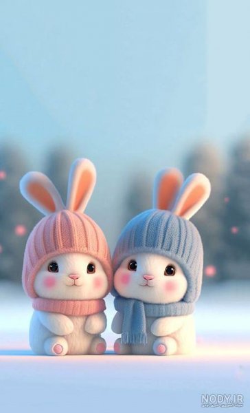  عکس کیوت آبی دخترانه