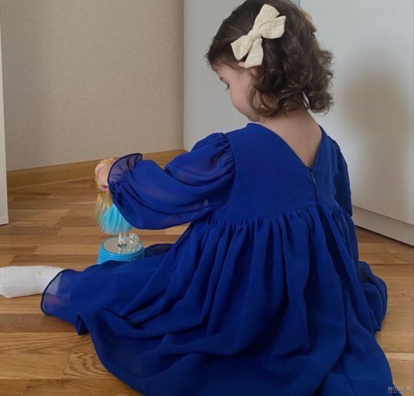  عکس کیوت آبی دخترانه