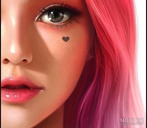  عکس کیوت آبی دخترانه