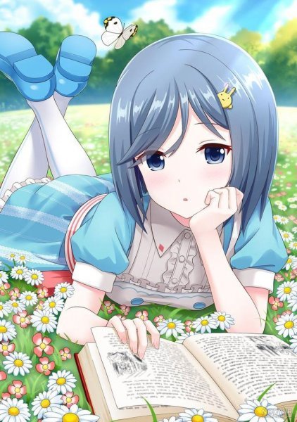  عکس کیوت آبی دخترانه