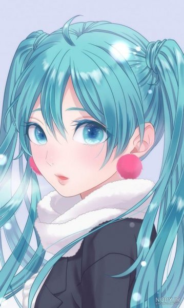  عکس کیوت آبی دخترانه