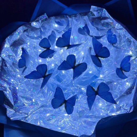  عکس پروفایل آبی ساده