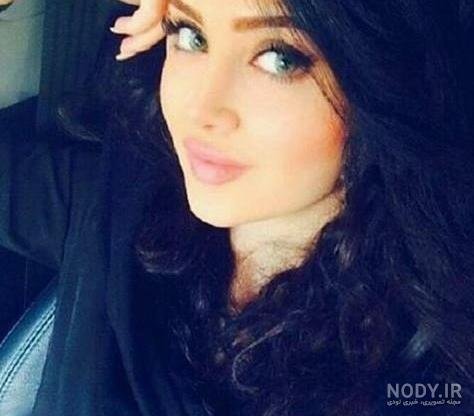  عکس دختر چشم آبی ایرانی با حجاب