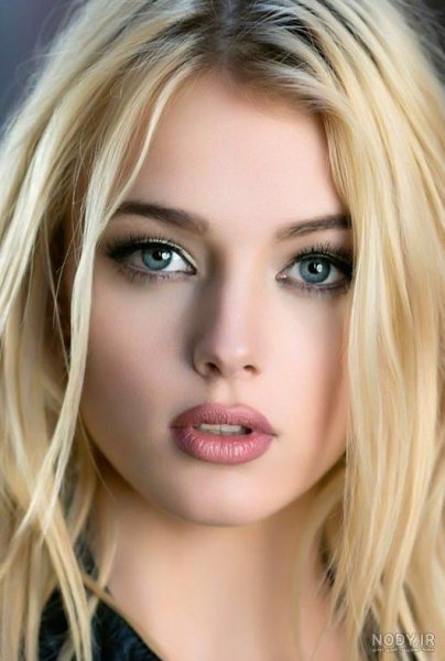 عکس دختر چشم آبی خوشگل