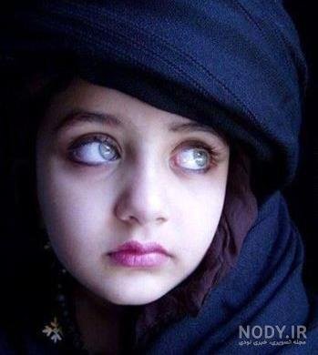  عکس دختر چشم آبی خوشگل
