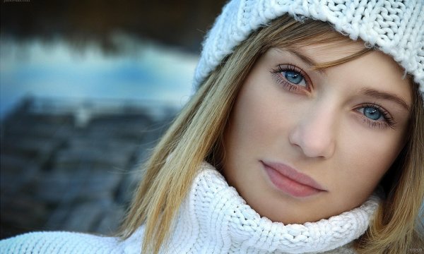  عکس دختر چشم آبی خوشگل