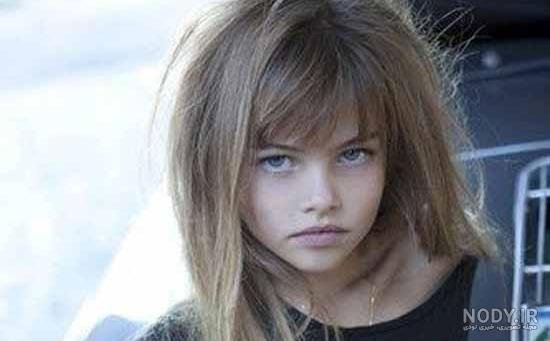  عکس دختر چشم آبی با موهای طلایی