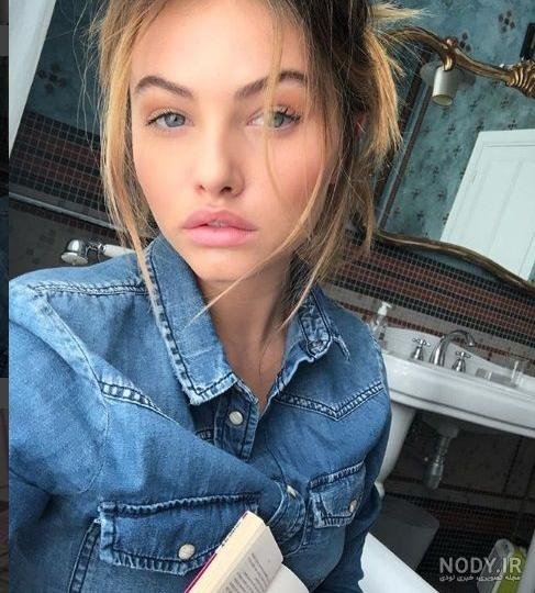  عکس دختر چشم آبی با موهای طلایی