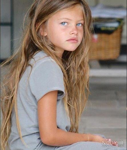  عکس دختر چشم آبی با موهای طلایی