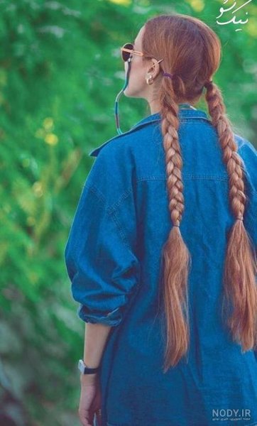  عکس دختر مو طلایی کارتونی