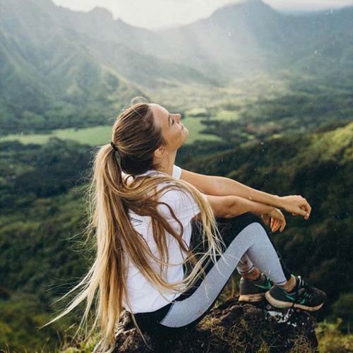  عکس دختر مو طلایی زیبا